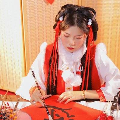 汉服模特