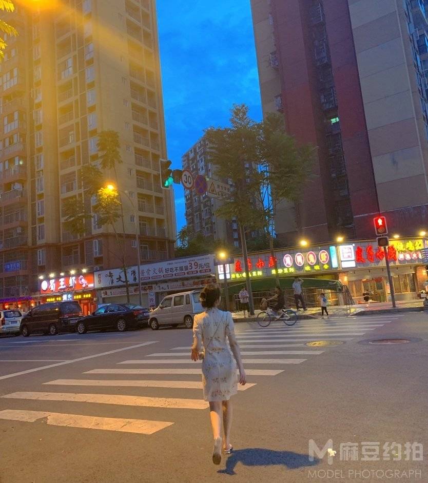 旗袍模特
