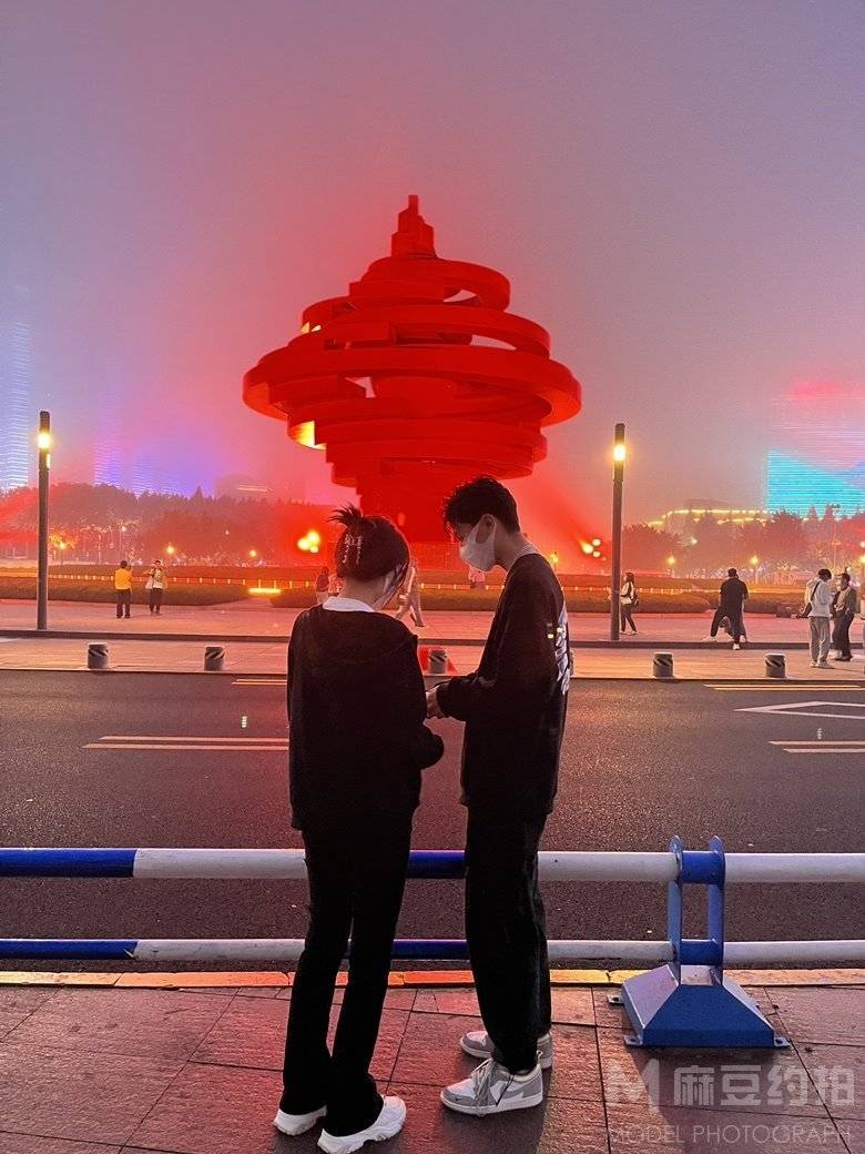 情侣模特