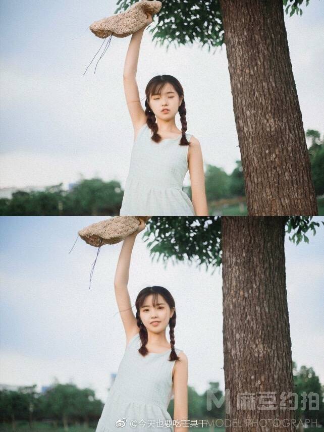 森系模特