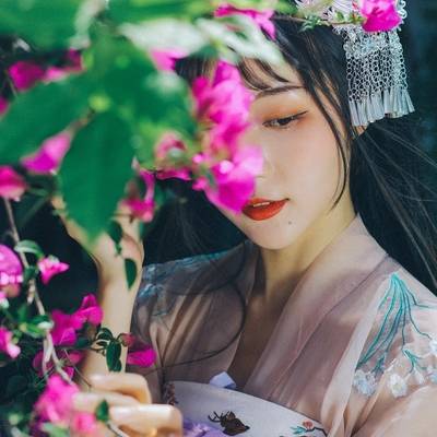 森系模特