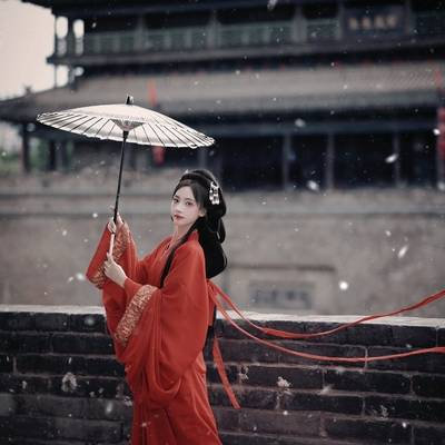 汉服模特