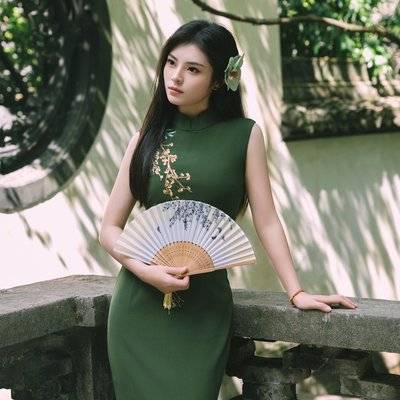 旗袍模特