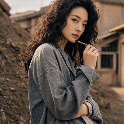 复古模特