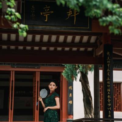 民国模特
