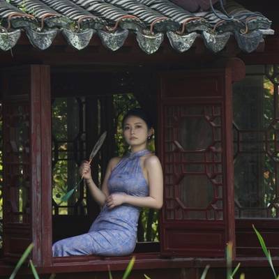 旗袍模特