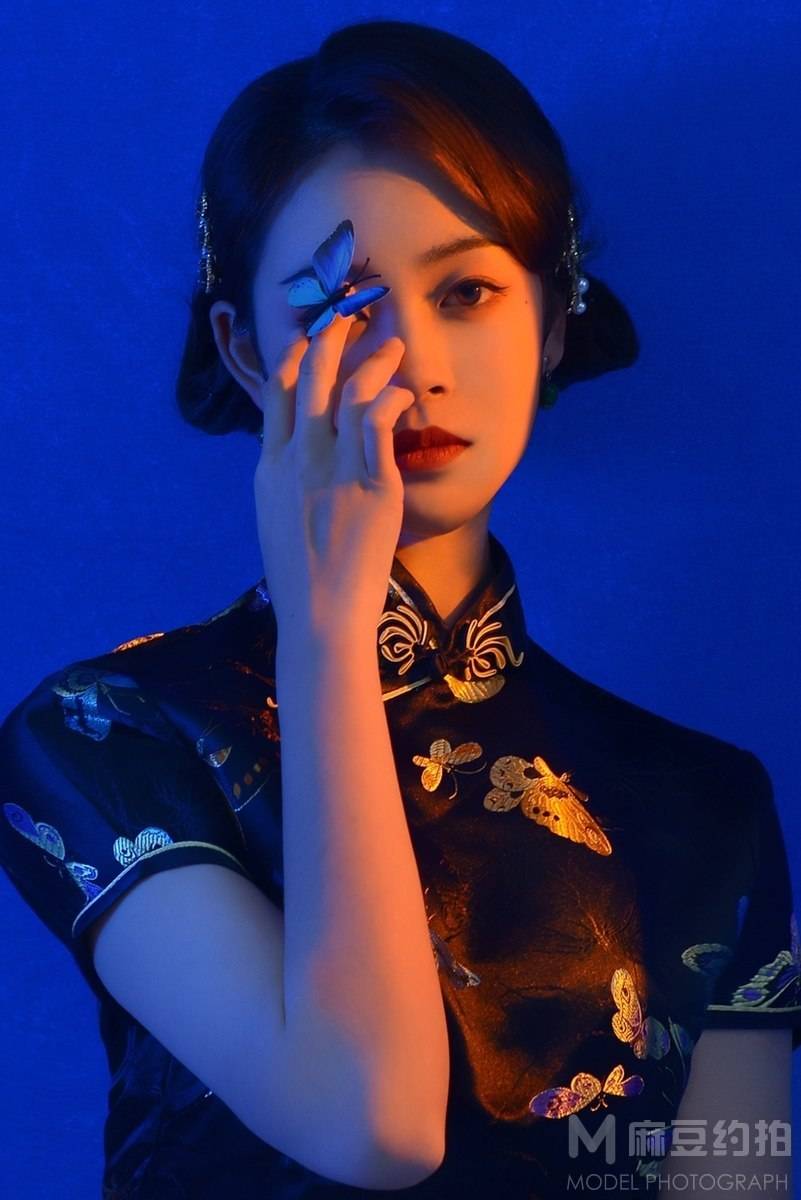旗袍模特
