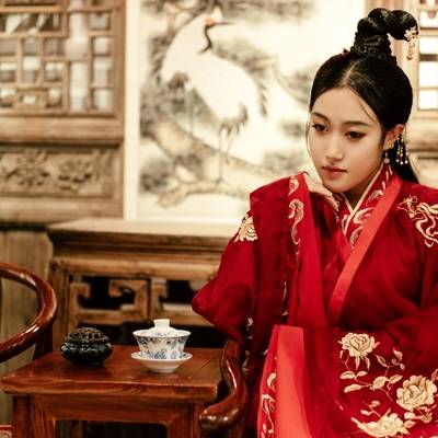 汉服模特