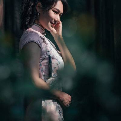 旗袍模特