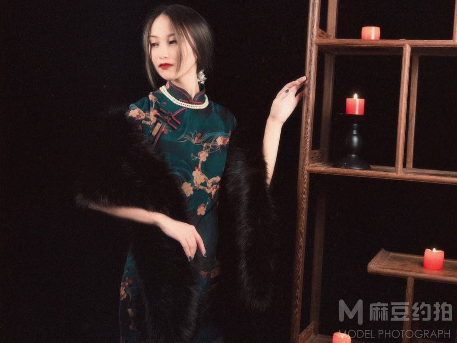 旗袍模特