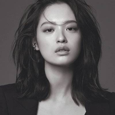 黑白模特
