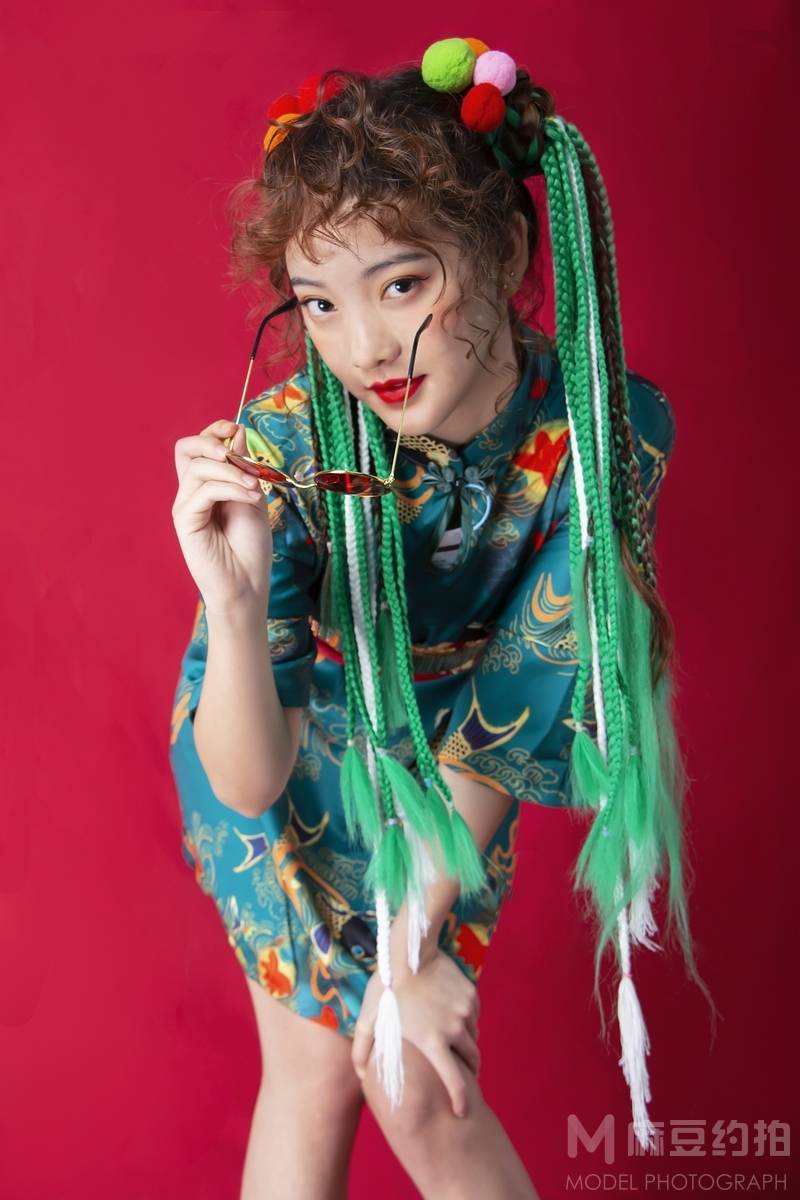 森系模特