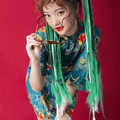 森系模特