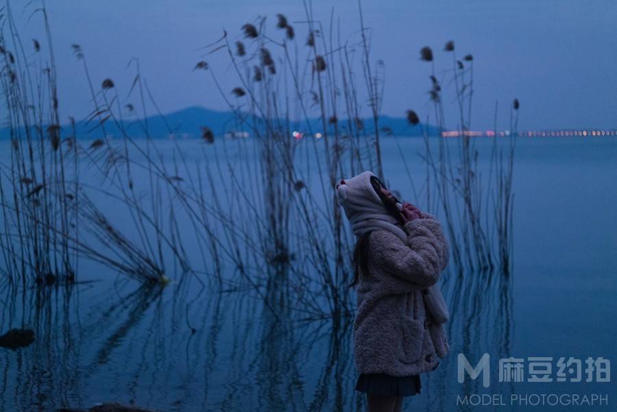 黑白模特