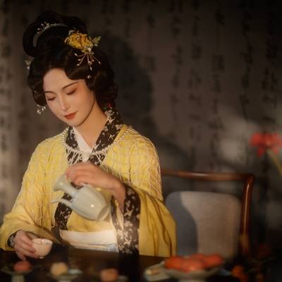 汉服模特