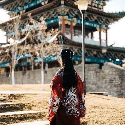 汉服模特