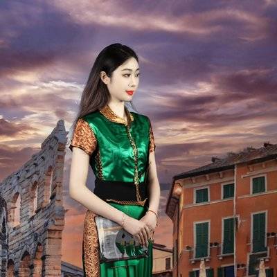 汉服模特