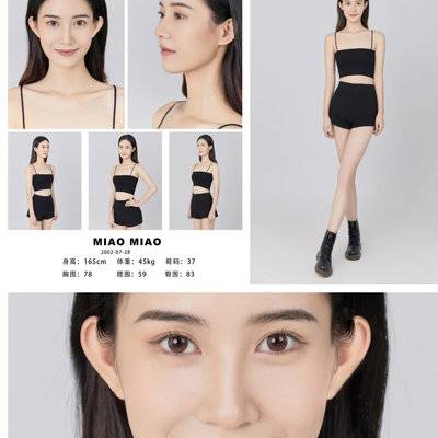 纪实模特