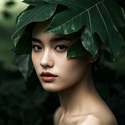 森系模特