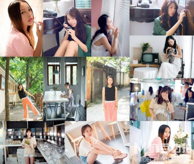 校园模特