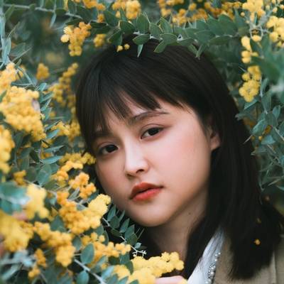 森系模特