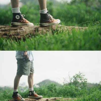 森系模特