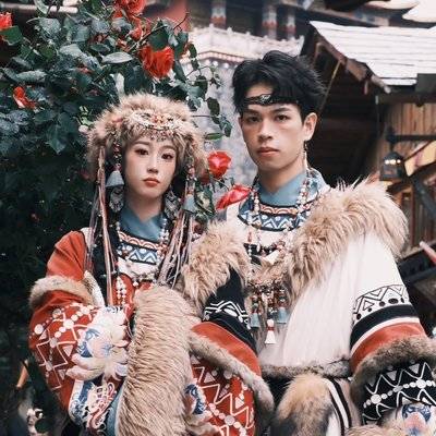 情侣模特