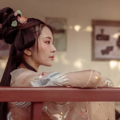 汉服模特