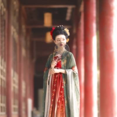 汉服模特