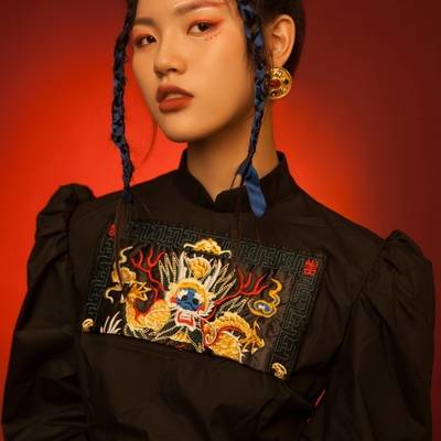 妆容模特