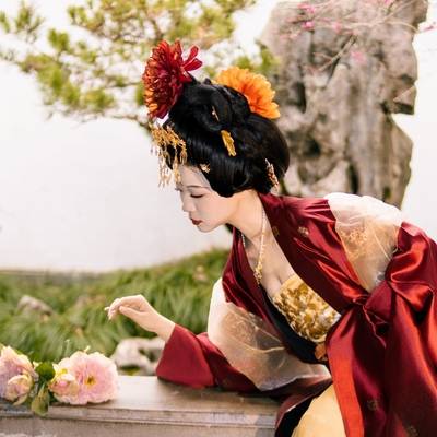 汉服模特
