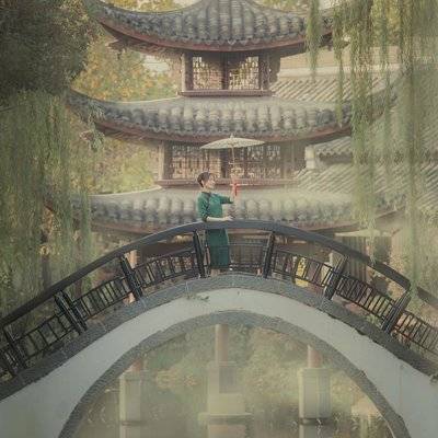 汉服模特