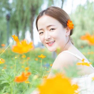 森系模特