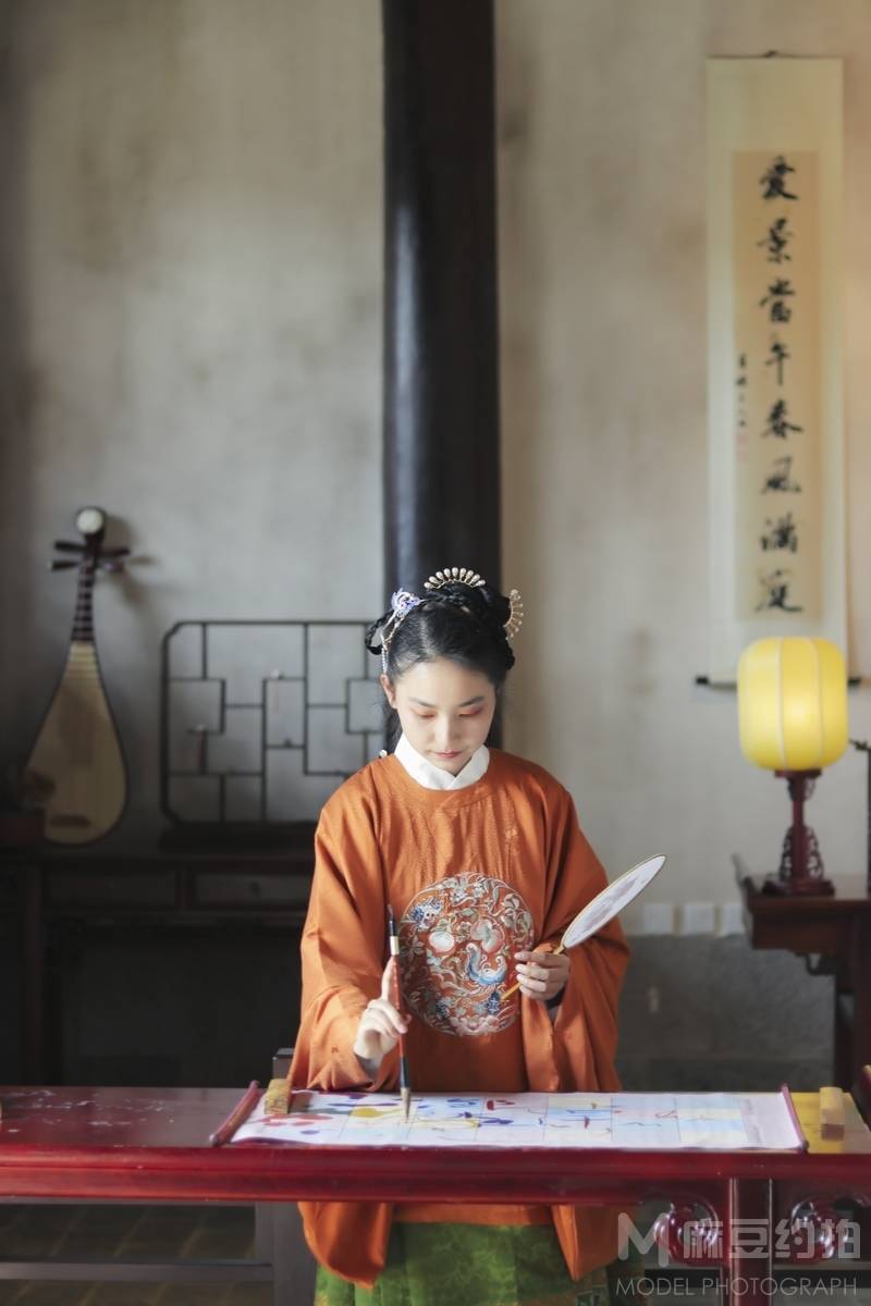 民国模特