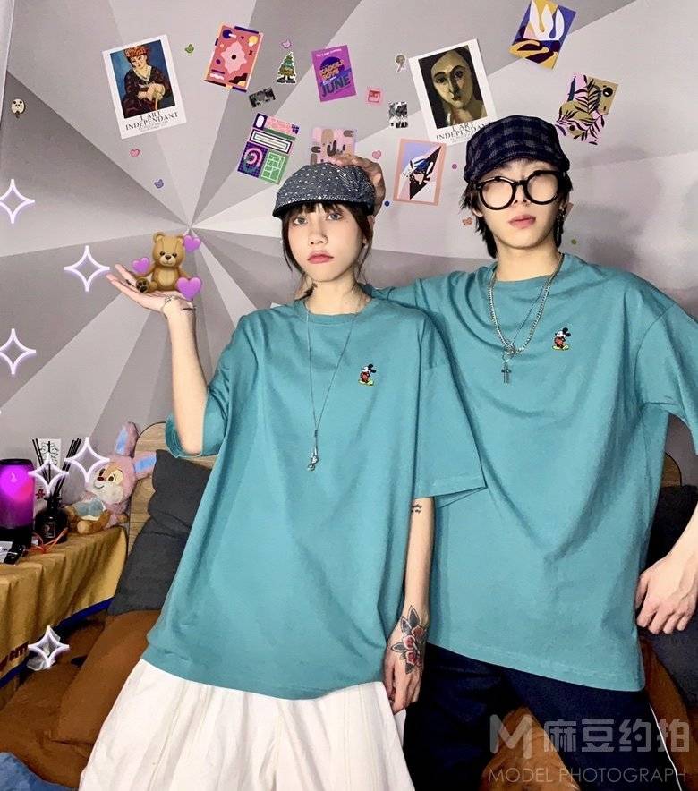 情侣模特