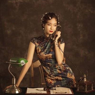 民国模特