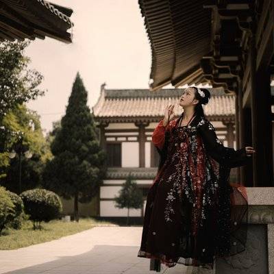 汉服模特