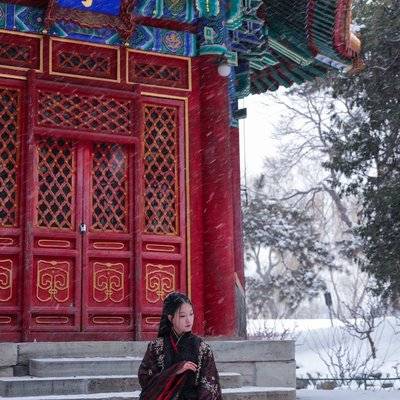 汉服模特