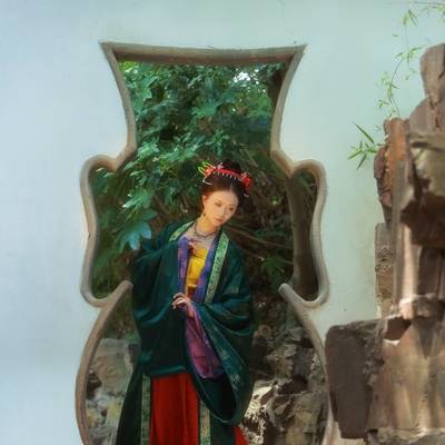 汉服模特