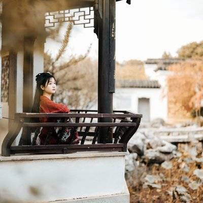汉服模特