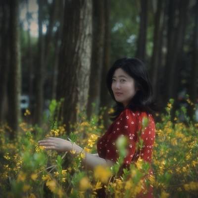 森系模特