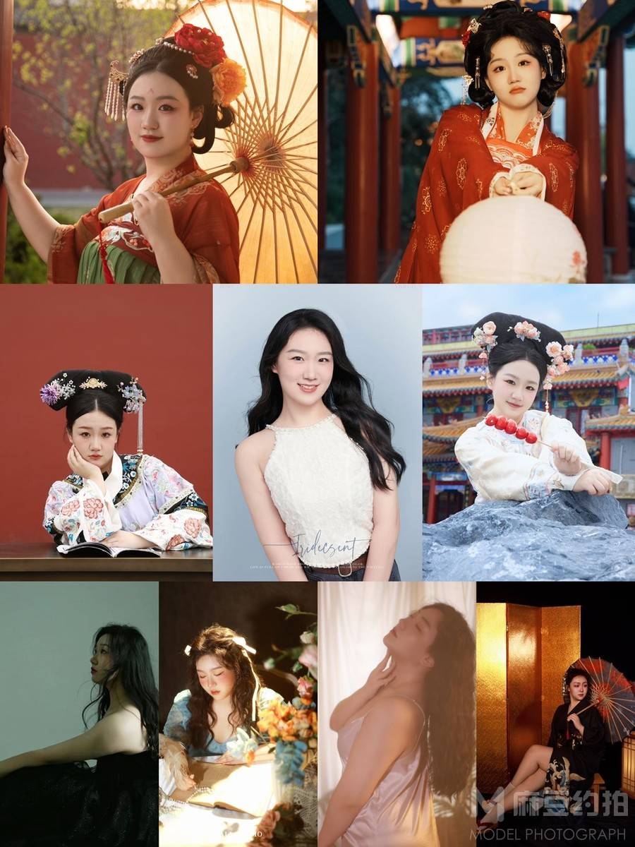 汉服模特