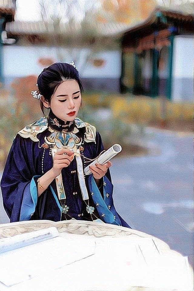 汉服模特