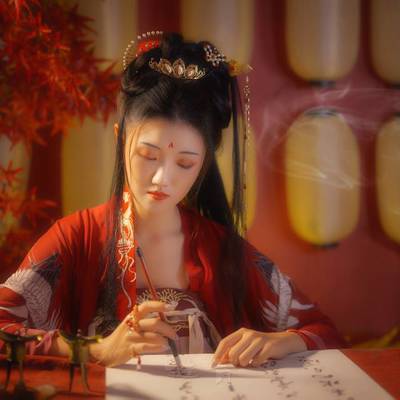 汉服模特