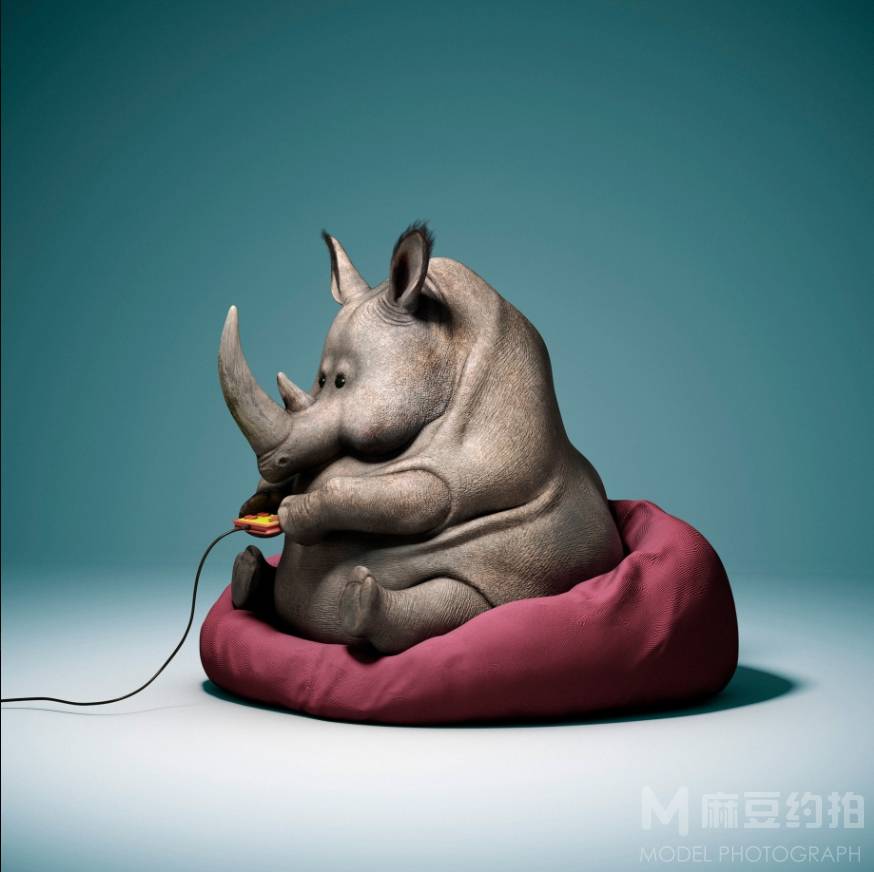 黑白模特