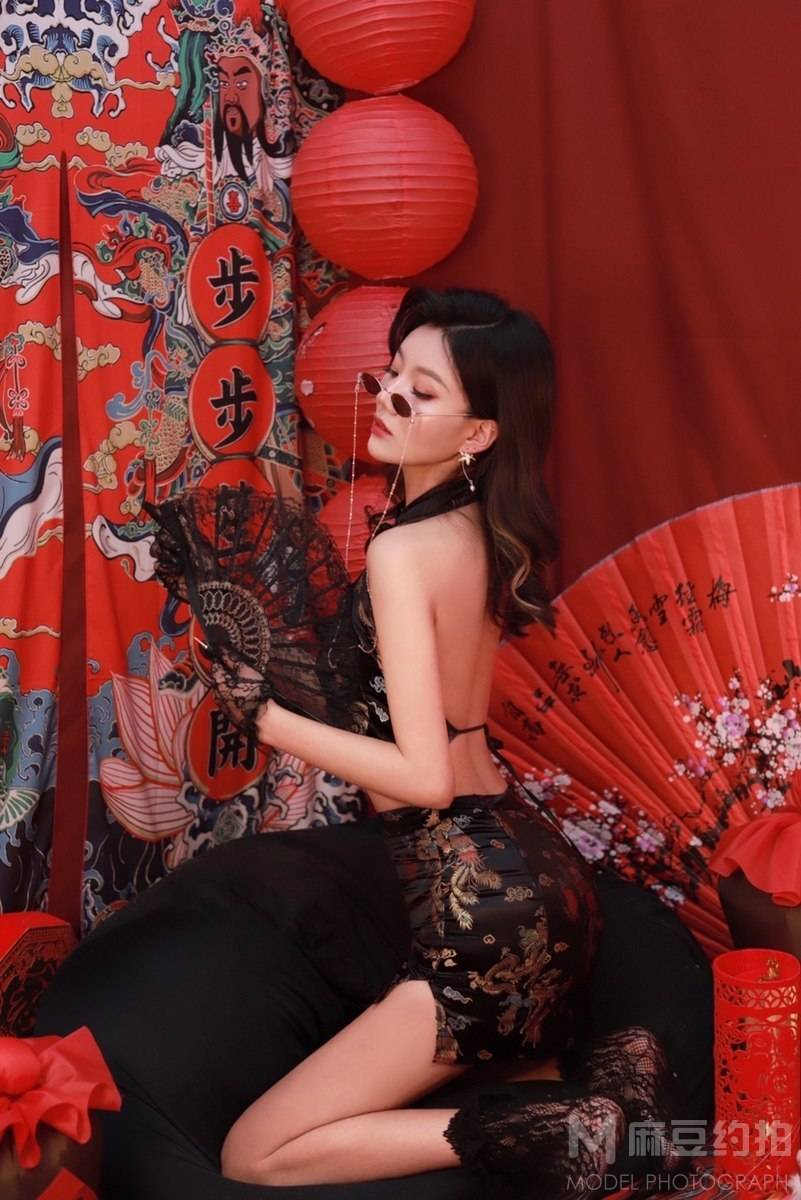 旗袍模特