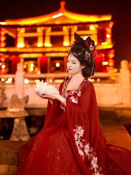 汉服模特