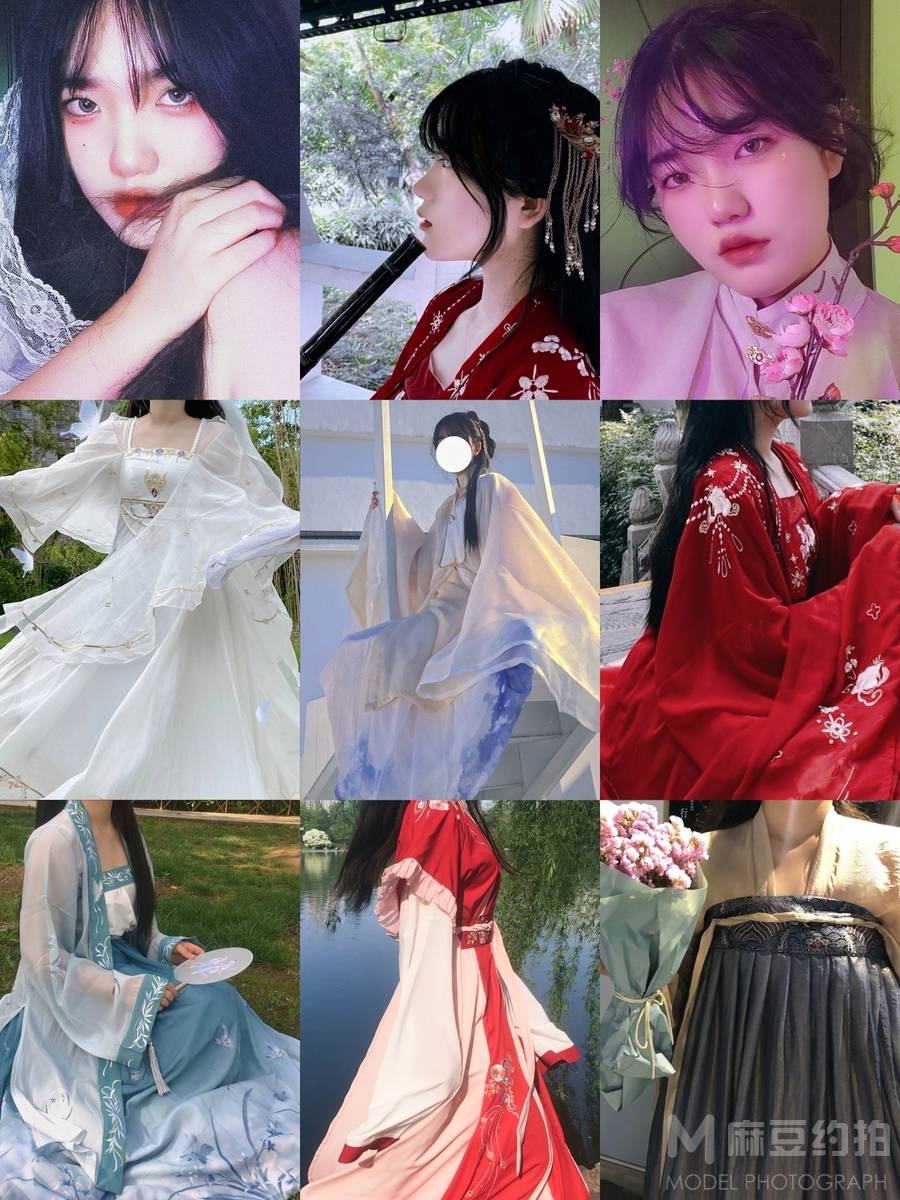 汉服模特