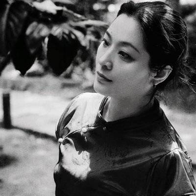 黑白模特