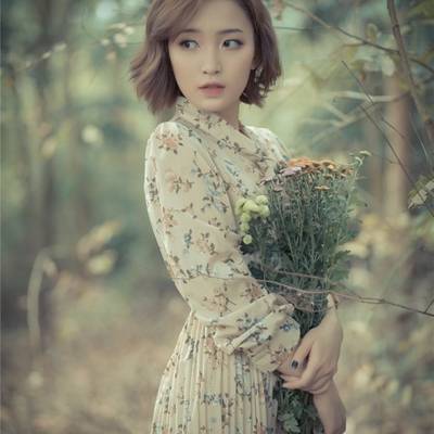 森系模特